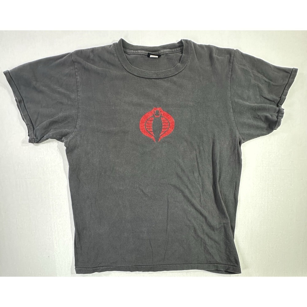 Vintage GI Joe Cobra Logo Tee Shirt Single Stitch Large